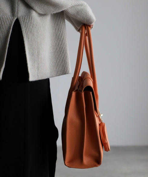 【雑誌掲載・guscio人気商品】エレガンストートバッグ 17-0994